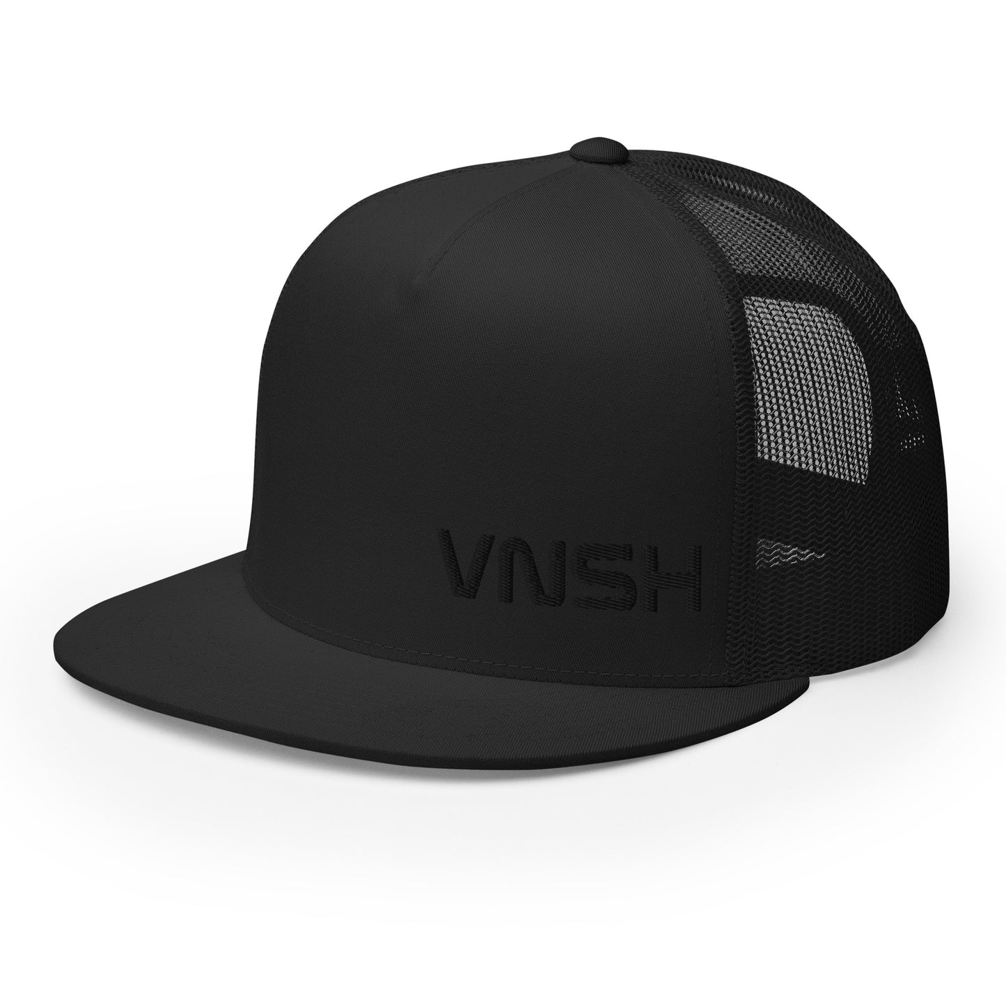 VNSH Tracker Cap Black on Black Side