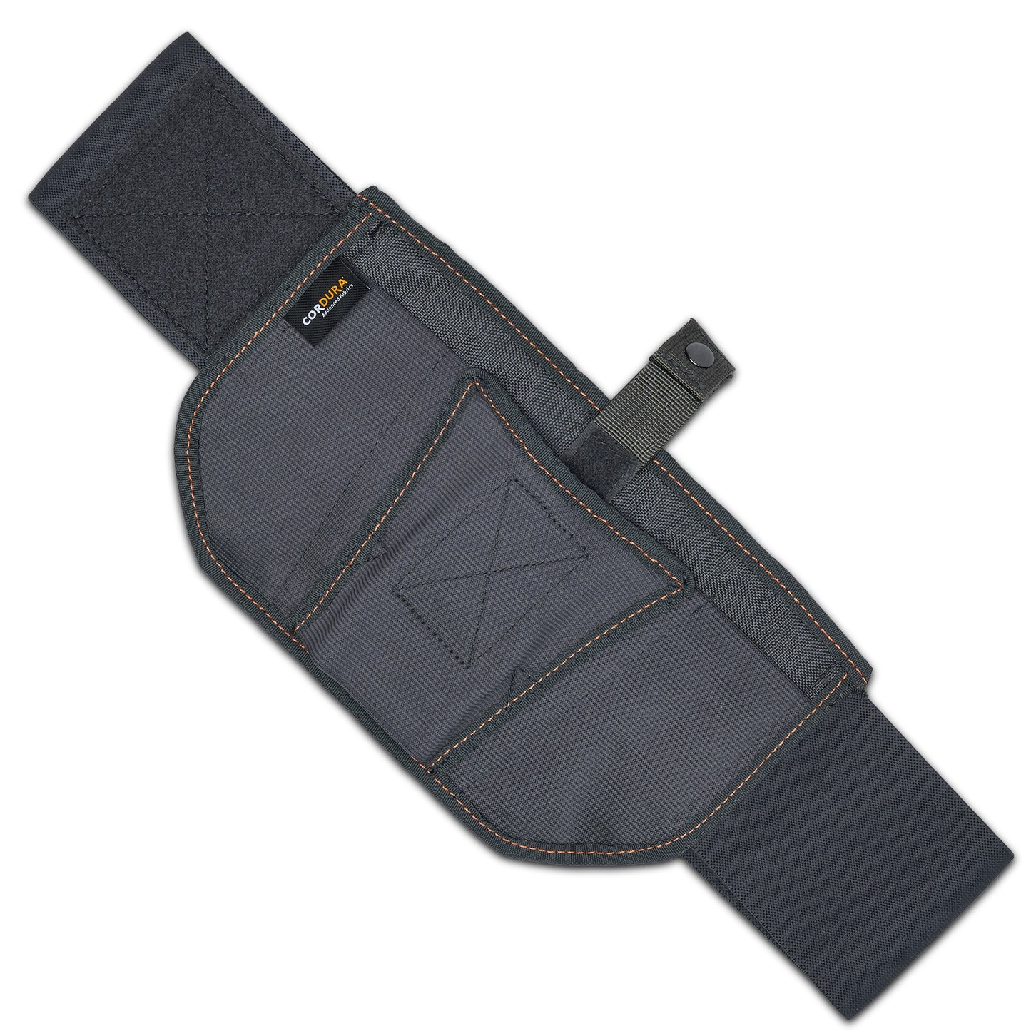 Top view of the VNSH Holster in gray color