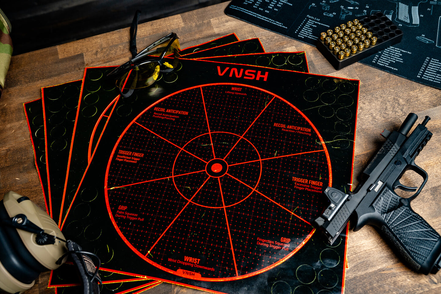 VNSH Splatter Targets