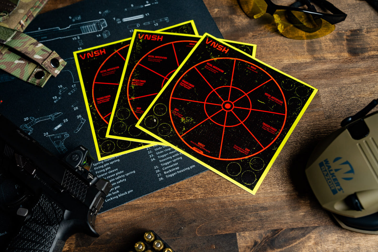 VNSH Splatter Targets