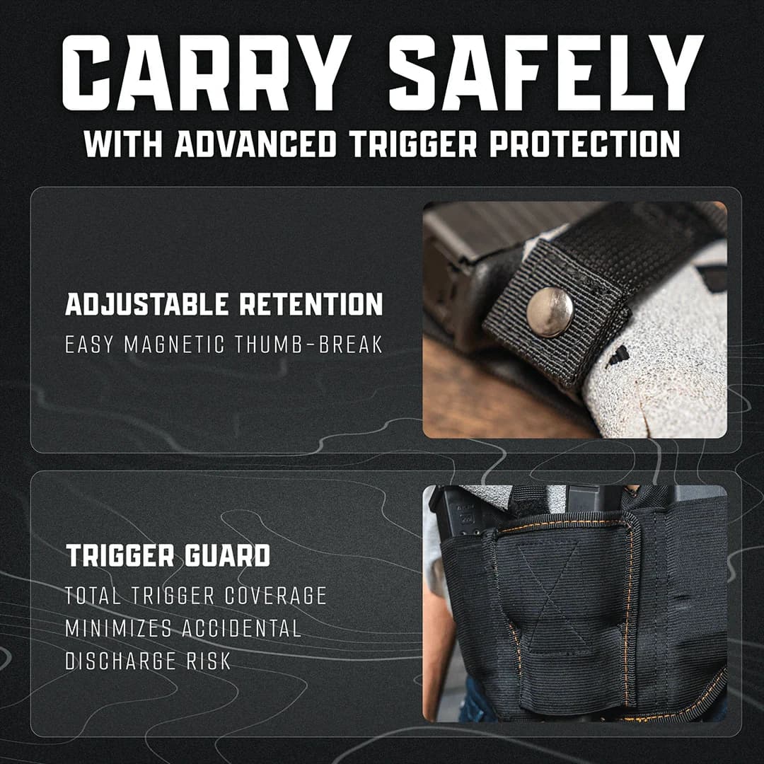 VNSH black holster fits nearly every pistol
