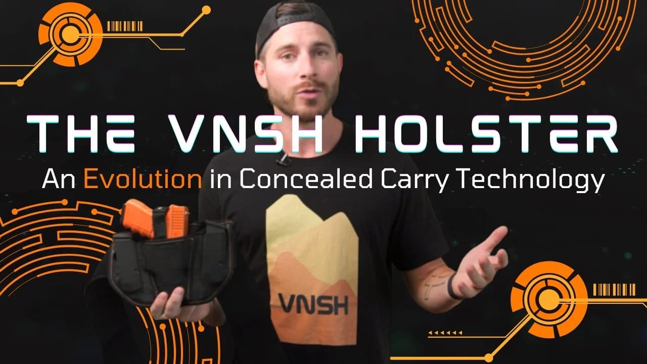 VNSH Holster product demo video thumbnail