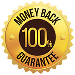 money back guarantee badge